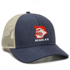 Madlax MadGear Hats MadGear Madface Khaki Ocean Blue Mesh Back Hat