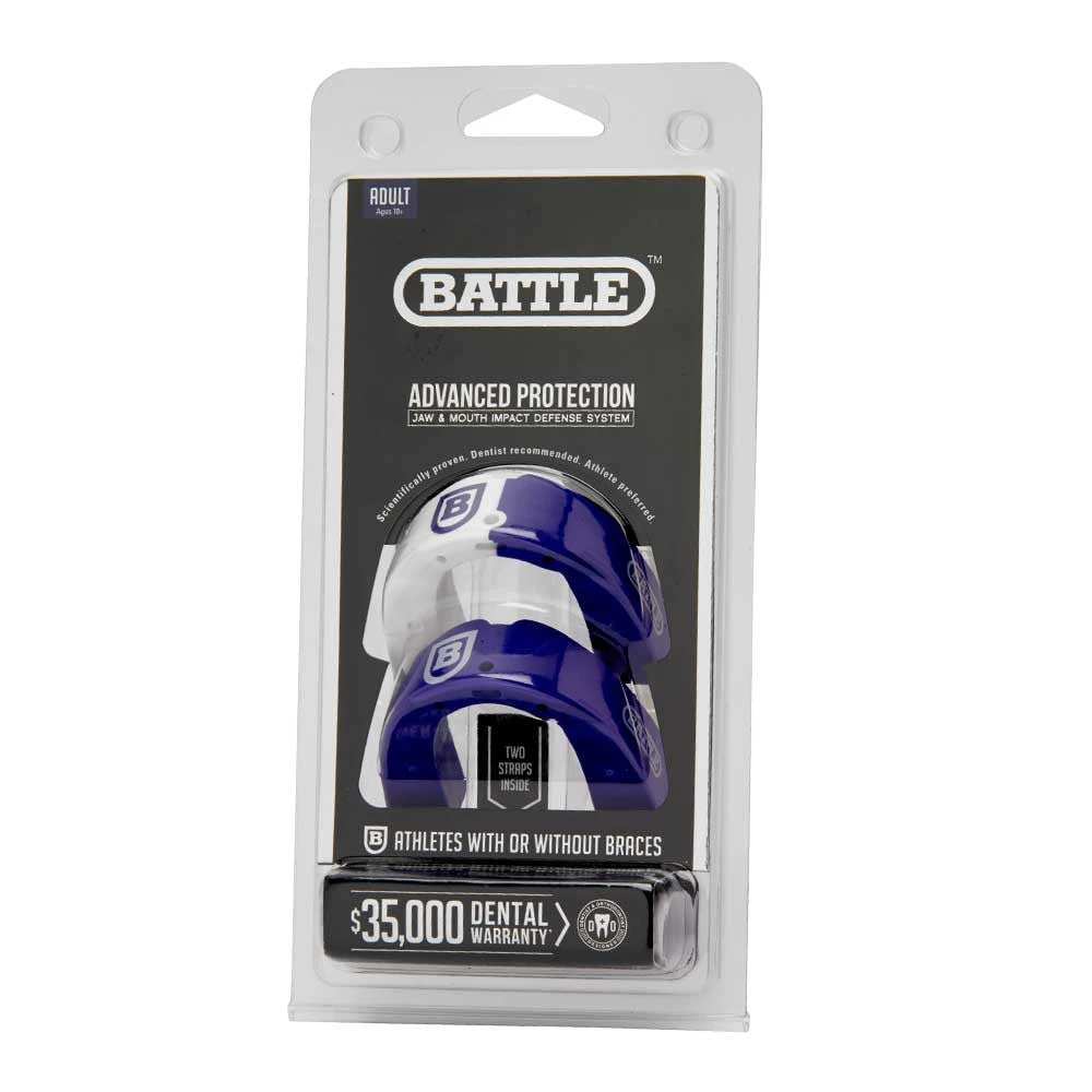 Battle Sport Science Battle Sports Science Two-Tone Mouthguard Adult 4 Battle Sport Science Battle Sports Science Two-Tone Mouthguard Adult